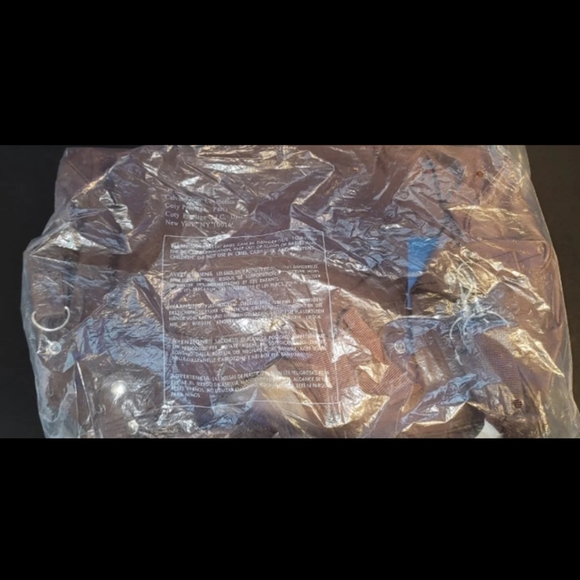 NWT Calvin Klein Brown Large Luggage travel Bag - Picture 5 of 5